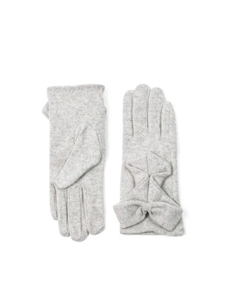 Rukavice s velkou mašlí bílé