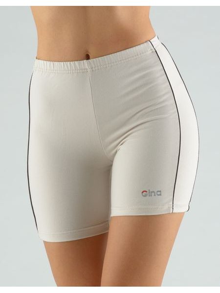 Dámské šortky krátké, dívčí, šité, klasické 93000P - melta písková