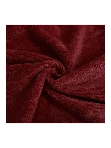 Dámský dlouhý savý župan se šálovým límcem TAMPA vínová