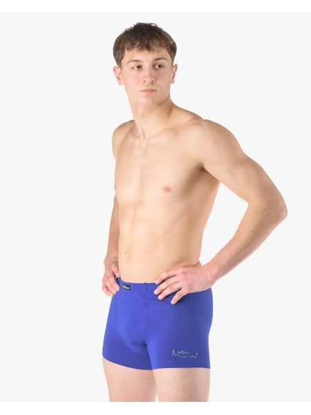Boxerky kratší nohavička - Modrá