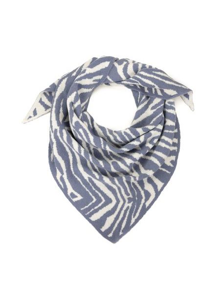 Šátek Roanne - tmavošedý