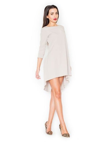 Dámské šaty KATRUS K141 beige