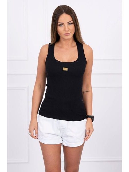 Tílko s deskou, černá