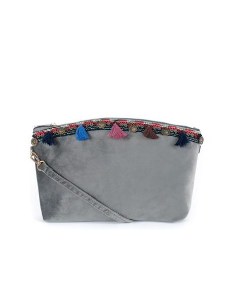 Boho taštička zelená