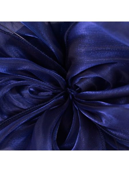 Elegantní fascinátor - tmavomodrá