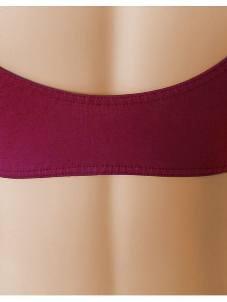 Bavlněná podprsenka bez kostic 97017P černá