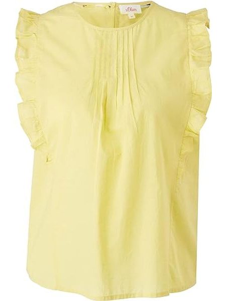 Dámské tričko s.Oliver žluté