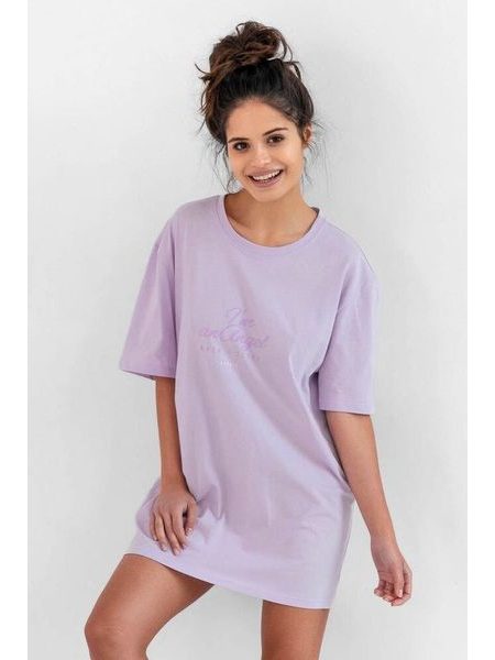 Noční košilka Angel světle fialová