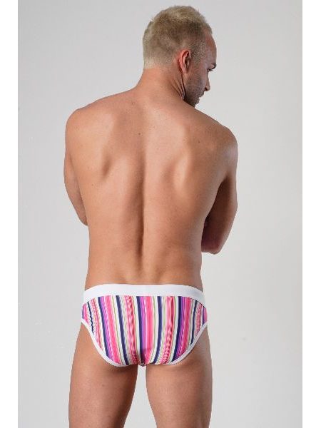 Pánské slipové plavky GERONIMO 1417 růžové
