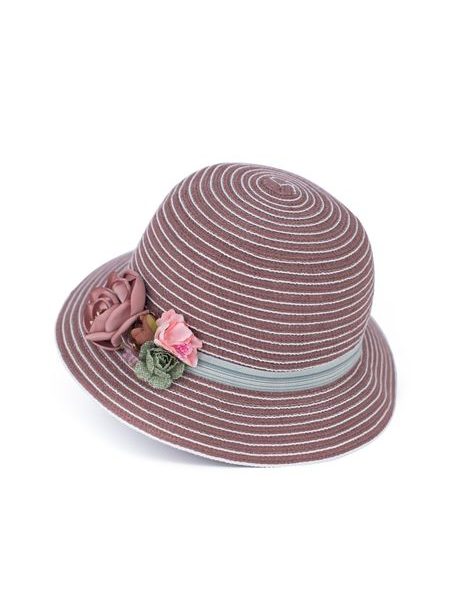 Lehký klobouk s růžemi