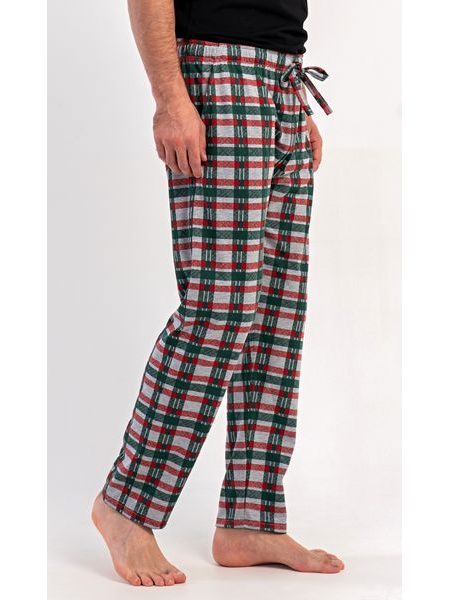 Pánské pyžamové kalhoty Paul - tmavě zelená