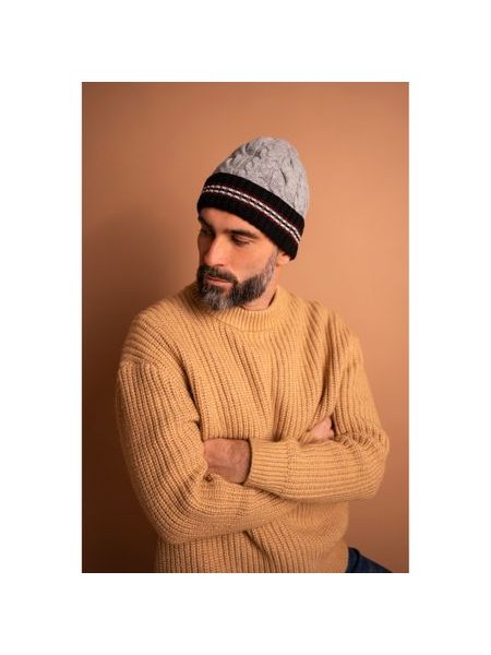 Čepice Dutton - světlešedá