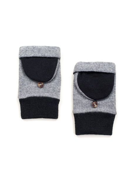 Odepínací palčáky šedočerné