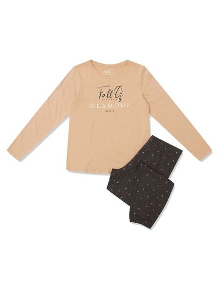 Dámské pyžamo 40936 Glam beige