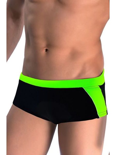 Pánské plavky King neonový pruh