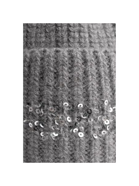 Zimní čepice - šedá