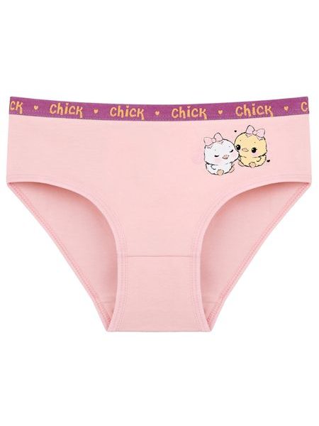 Dětské kalhotky Kuře - světle lososová