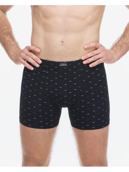 Boxerky s delší nohavičkou - Černá