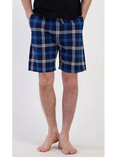 Pánské pyžamové šortky Matěj - tmavě modrá