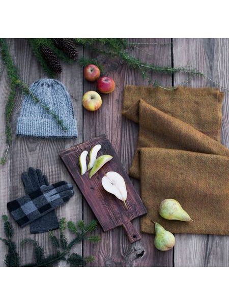 Čepice Angora vzor cop