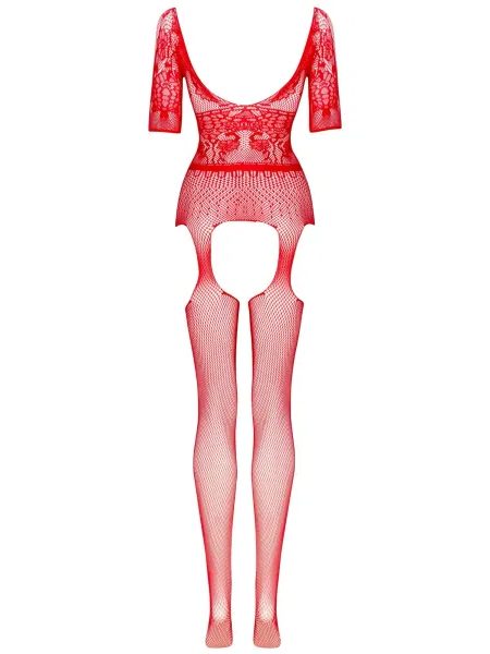 Bodystocking Courtney red