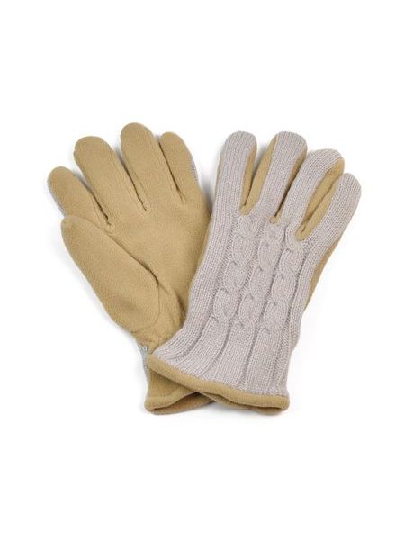 Rukavice s vlněným zdobením