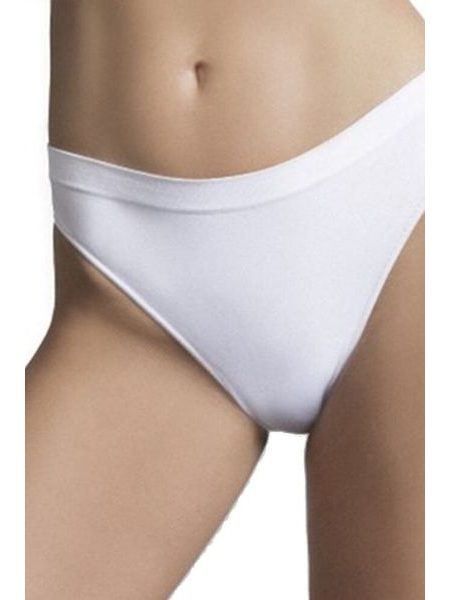 Bezešvá tanga Lili bílá