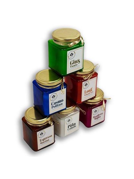 ARÔME Svíčka 170 g, v barevném skle s víčkem, Pina Colada