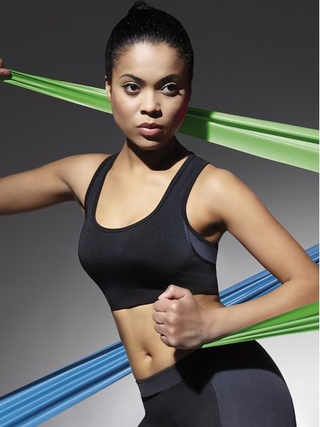 Dámský fitness top BAS BLEU Teamtop 30 černá