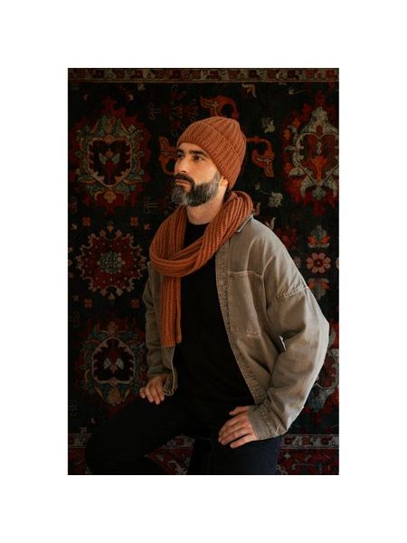 Čepice a šála - šedá