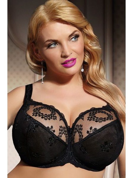 Dámská podprsenka Fortuna soft plus black