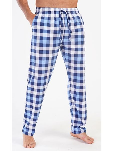 Pánské pyžamové kalhoty Sebastian - modrá