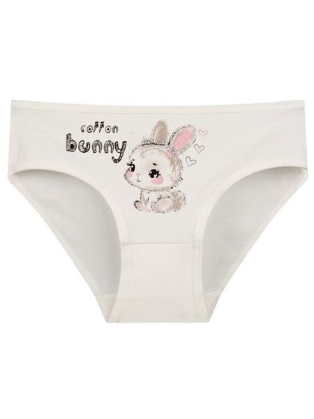 Dětské kalhotky Bunny - smetanová