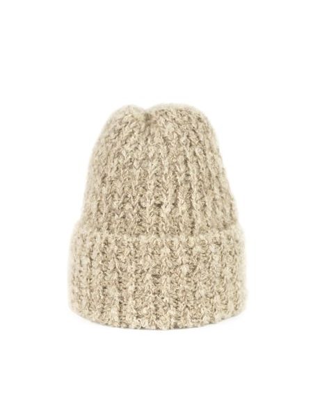 Dámská čepice melanž modrá