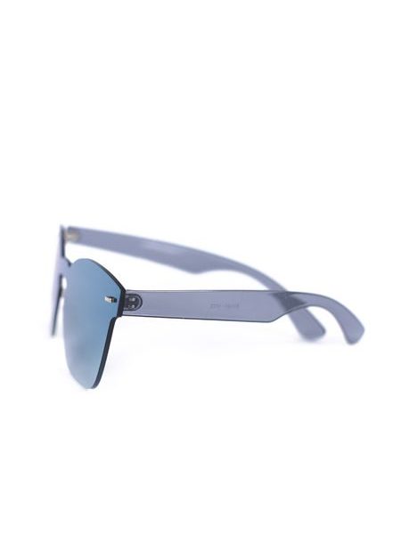 Zrcadlové sluneční brýle - černé