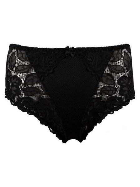 Kalhotky pro plnoštíhlé CHANGE Florence Maxi Tai černé