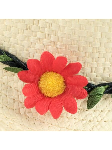 Dívčí klobouček s kvítky