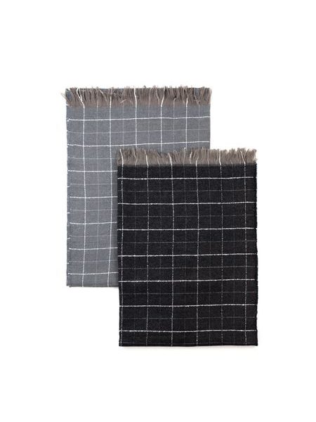 Šála Taranto tmavošedý