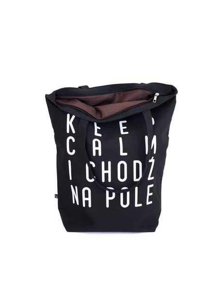 XXL Taška Keep calm černá