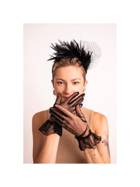 Fascinátor Lethe - černý