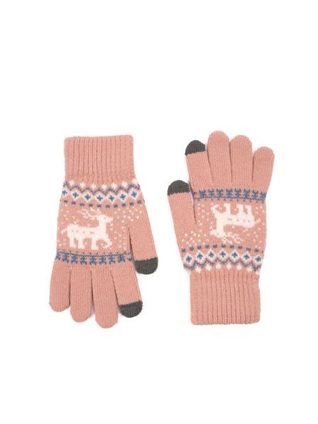 Rukavice - růžová