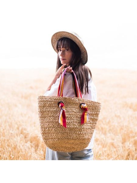 Výjimečný plážový košík