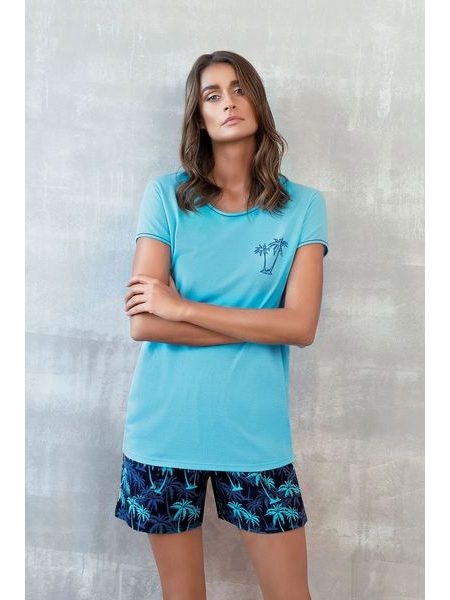 Dámské pyžamo Paleros turquise