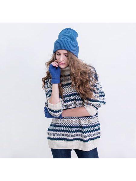 Rukavice bez prstů červené