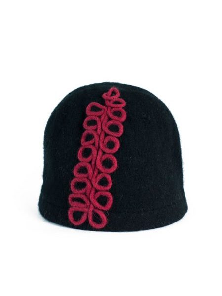 Podzimní klobouček s aplikací