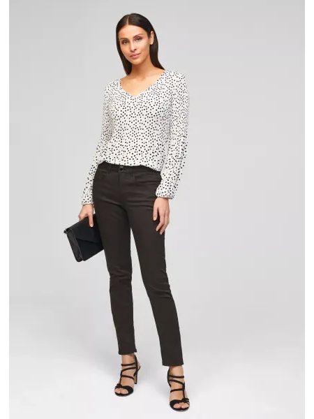 Dámské rifle s.Oliver černé