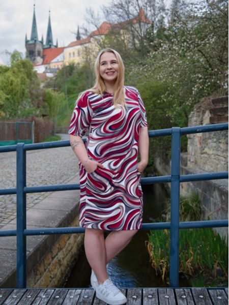 Dámské krátké šaty DEIZI 595