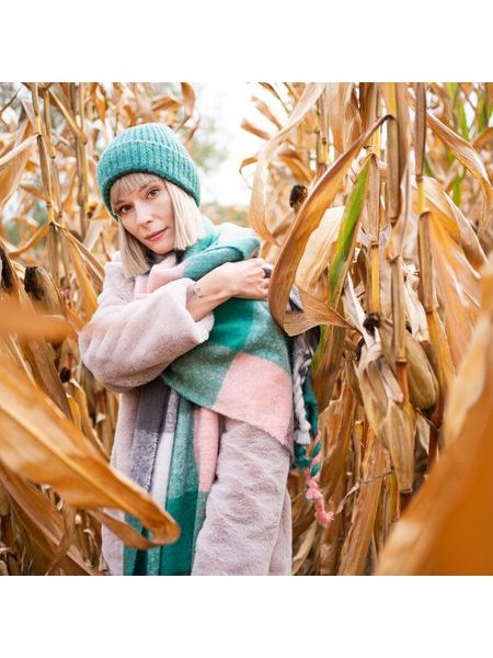 Čepice Melange Beanie šedá