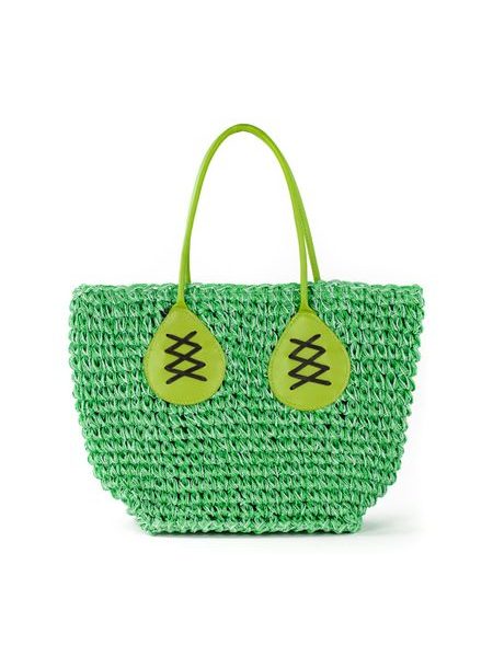 Originální plážová taška zelená