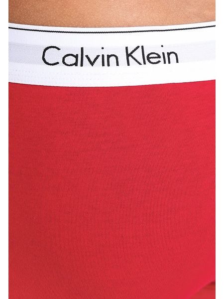 Pánské boxerky CALVIN KLEIN Modern Cotton Stretch 2 pack NB1086A červená/černá